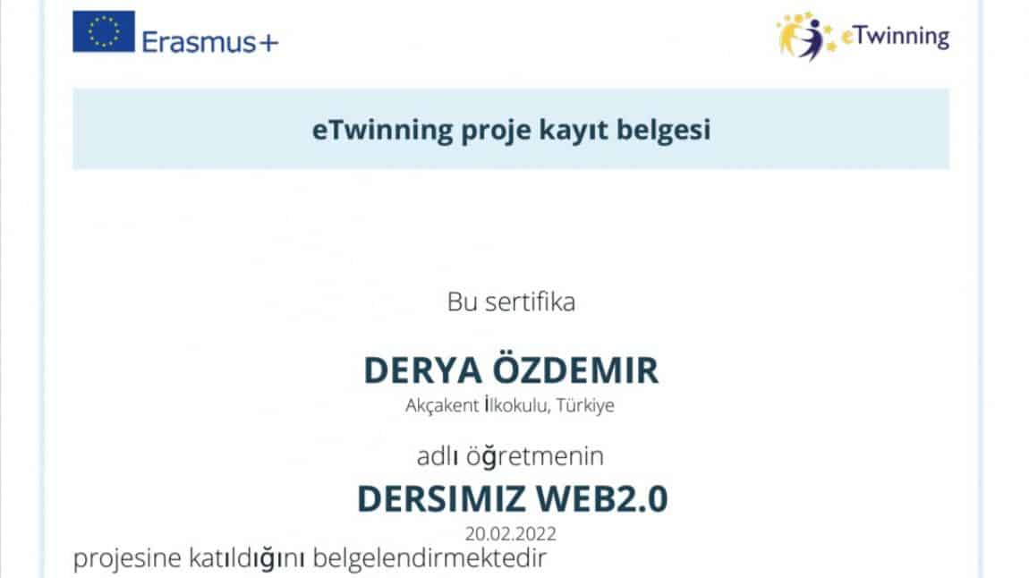 DERSİMİZ WEB2.0